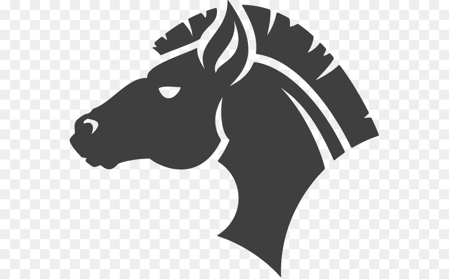 Horse Logo - Atmospheric black horse vector material png download - 621*556 - Free Transparent Horse png Download.