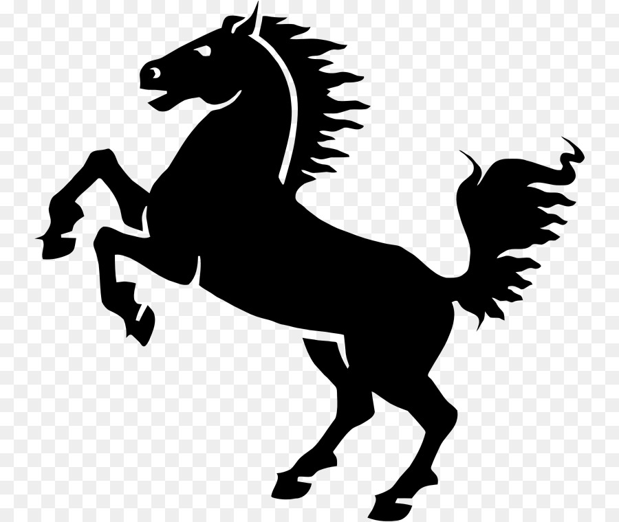 Mustang Friesian horse Rearing Clip art - mustang png download - 800*760 - Free Transparent Mustang png Download.