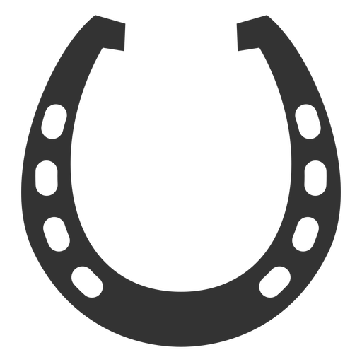 clip art silhouette horse shoe
