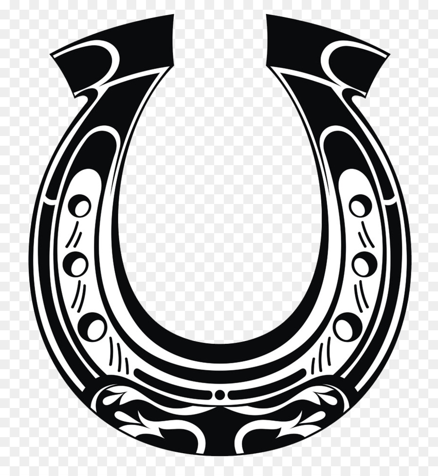 Horseshoe Drawing Clip art - Creative horseshoe png download - 927*1000 - Free Transparent Horse png Download.