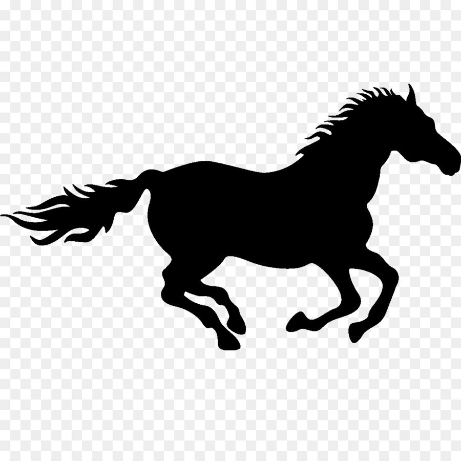 Horse Drawing Silhouette Clip art - running png download - 1200*1200 - Free Transparent Horse png Download.