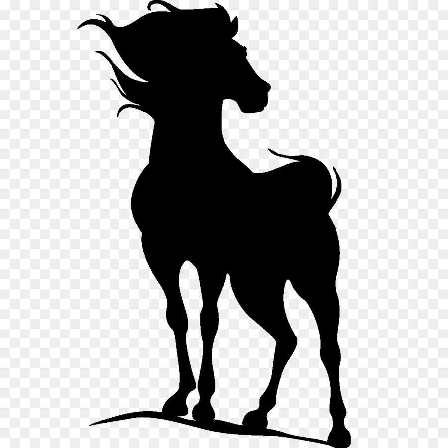Horse Stallion Silhouette Wall decal Stencil - horse png download - 1200*1200 - Free Transparent Horse png Download.
