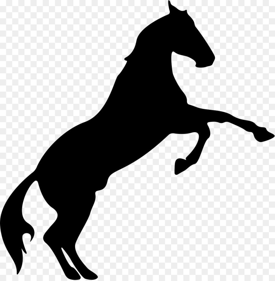 Horse Rearing Silhouette Vector graphics Computer Icons - horse png download - 981*1000 - Free Transparent Horse png Download.