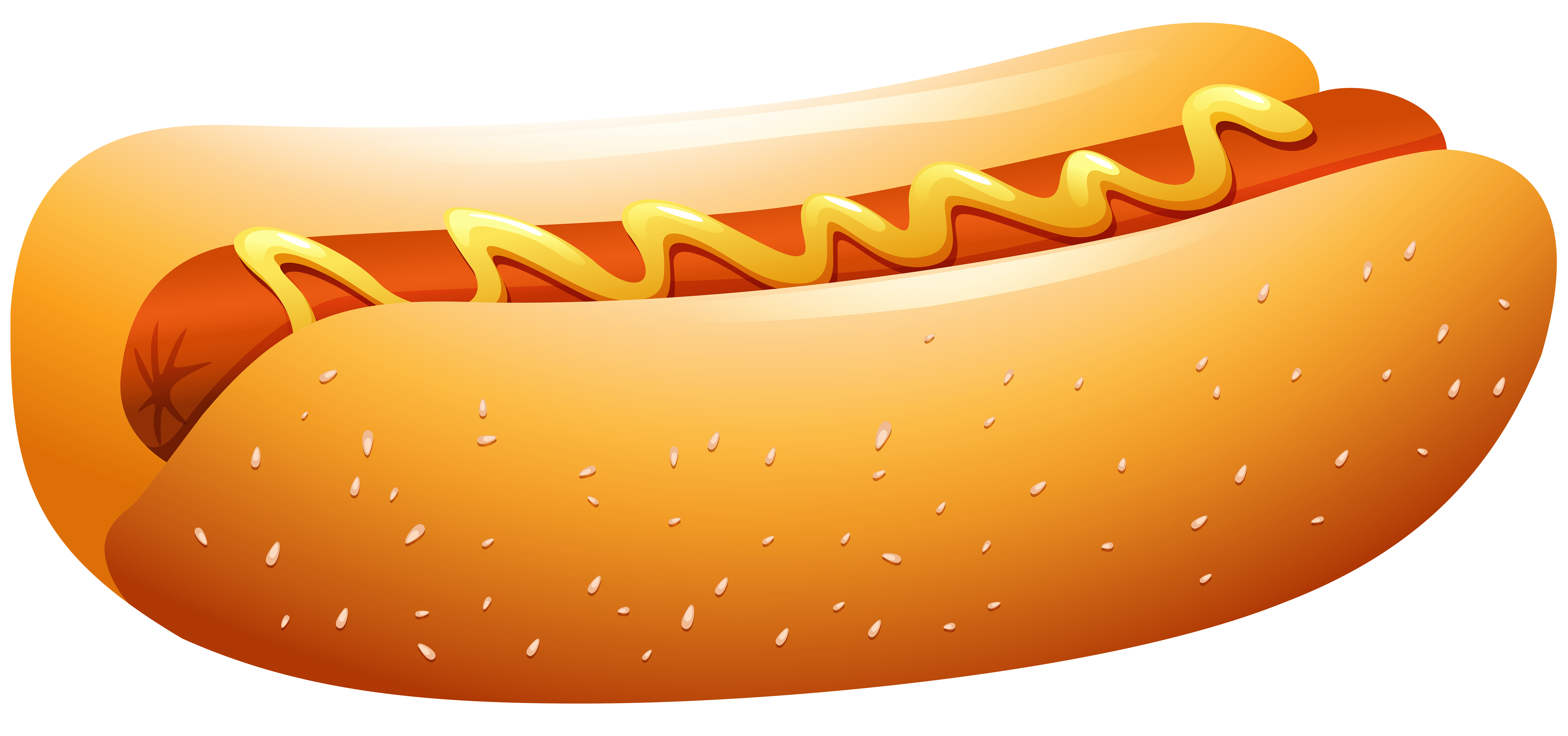 Hot Dog Sausage Hamburger Fast Food Hot Dog Png Transparent Clip Art