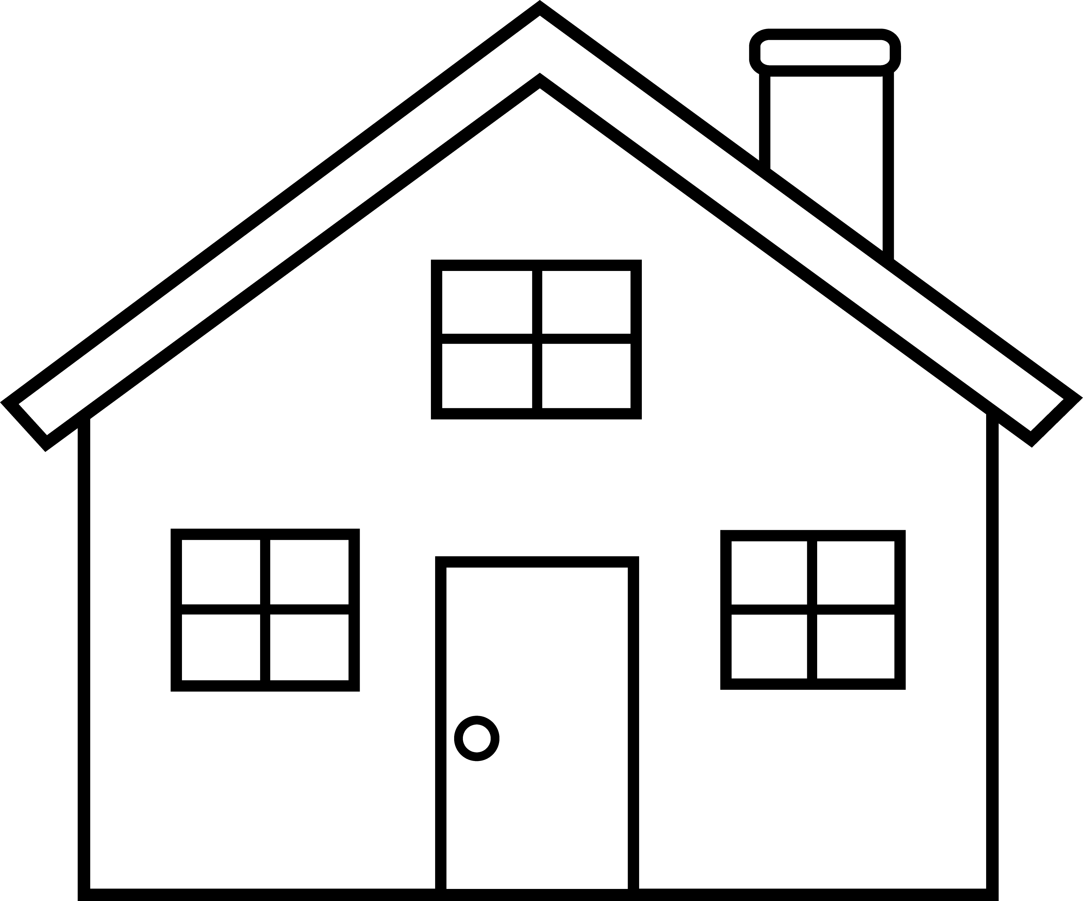 House Outline Clip Art Home Cliparts Animated Png Download 3589