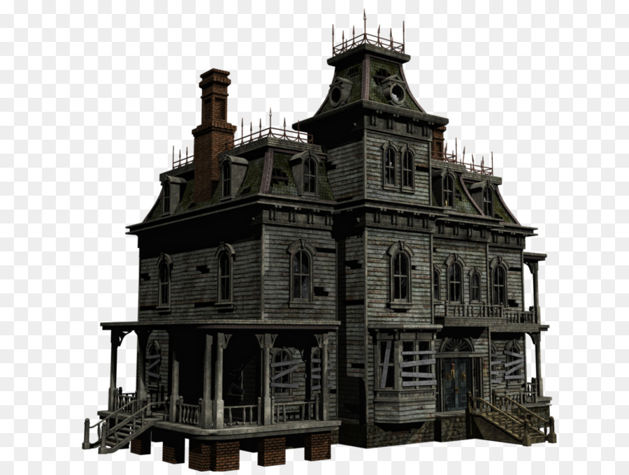 Ghost - Halloween House Transparent PNG png download - 1024*768 - Free Transparent Ghost png Download.