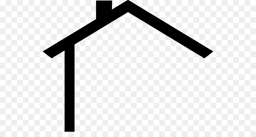 Roofline House Clip art - houses Silhouette png download - 600*479 - Free Transparent Roof png Download.