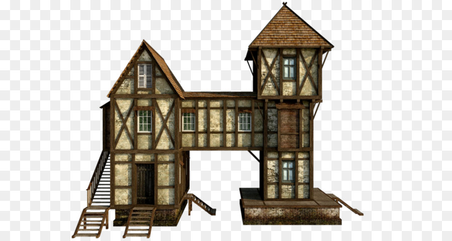 House Clip art - Medieval Transparent Background png download - 1227*651 - Free Transparent House png Download.