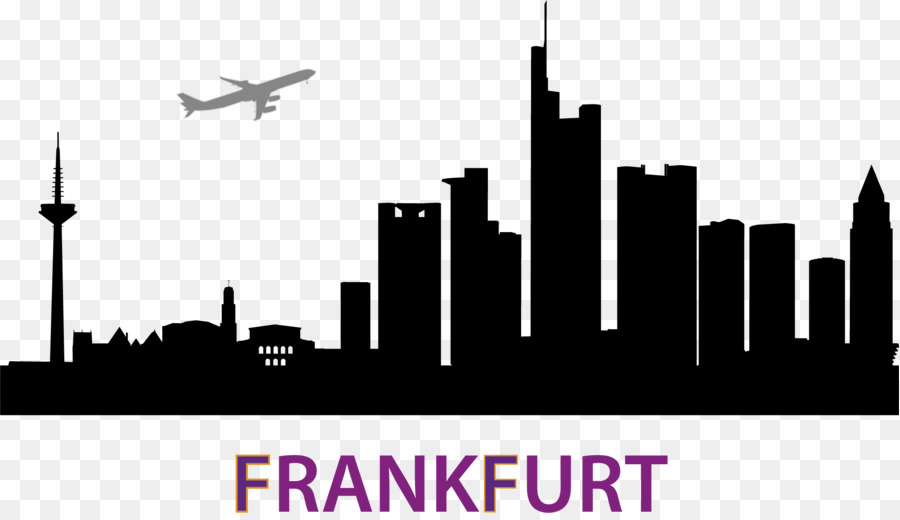 Frankfurt Skyline Drawing Royalty-free - city silhouette png download - 2084*1189 - Free Transparent Frankfurt png Download.