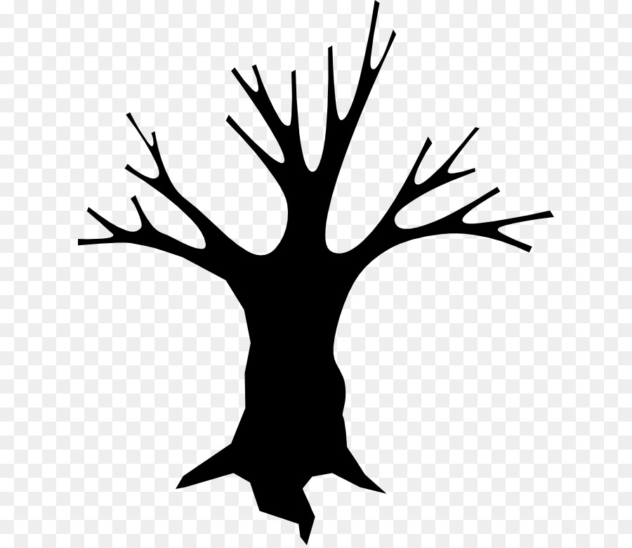 Tree Snag Silhouette Clip art - Cartoon Dead Trees png download - 678*776 - Free Transparent Tree png Download.