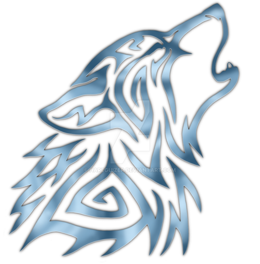 Gray wolf Pack Drawing Tattoo - wolf howling in the ...