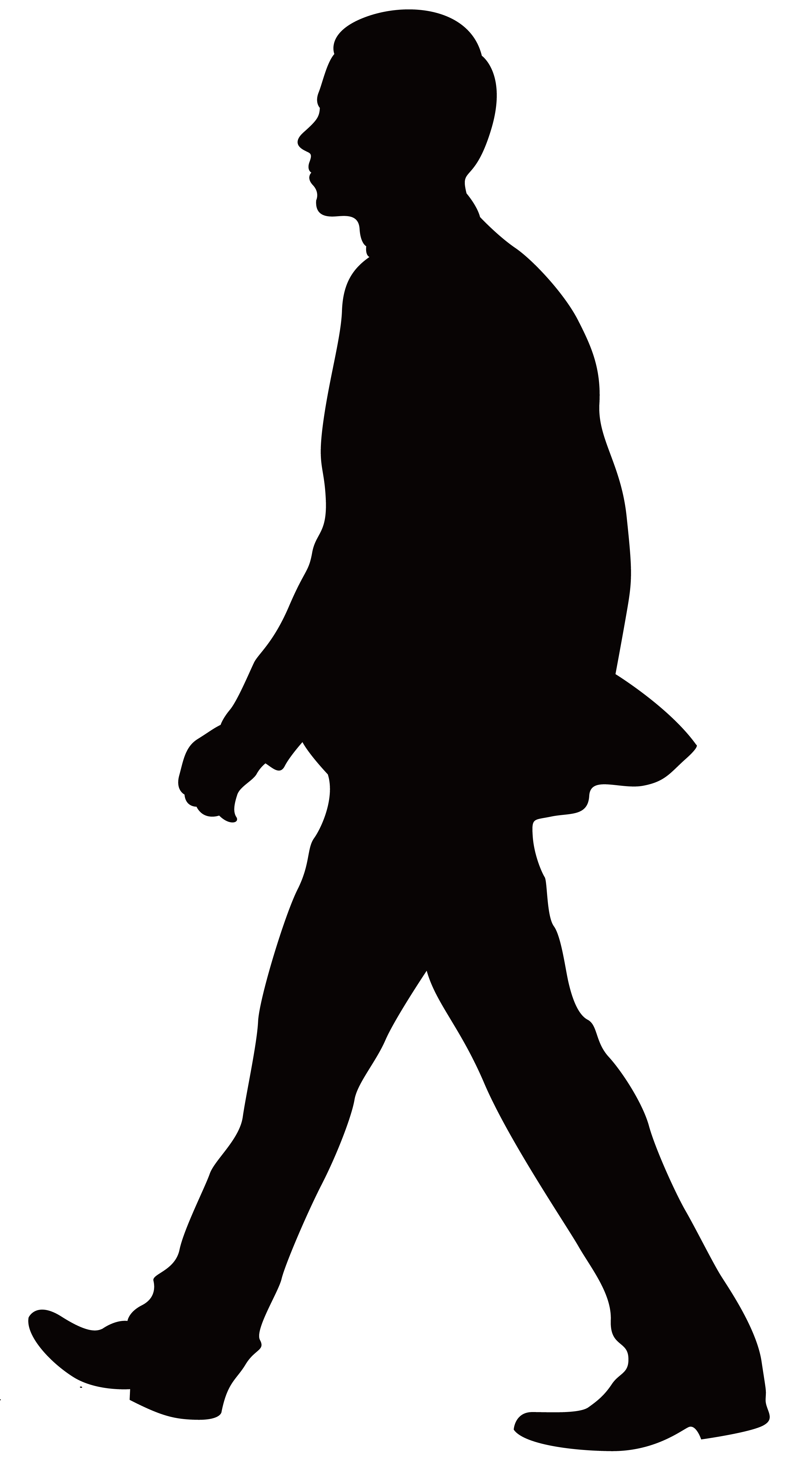 Silhouette Download - Man silhouette png download - 2657*4801 - Free