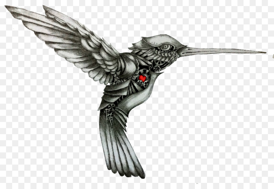 Hummingbird Drawing Tattoo Color - Hummingbird png download - 1792*1201 - Free Transparent Hummingbird png Download.