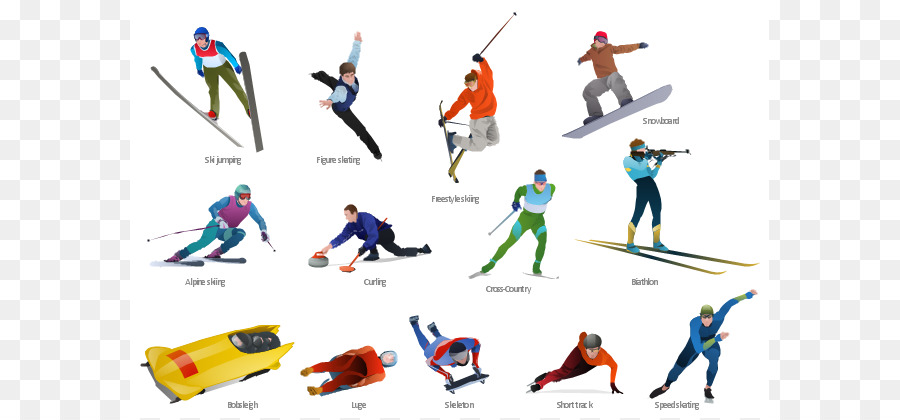 2018 Winter Olympics Winter sport Skiing Snowboarding Clip art - Ski Jump Cliparts png download - 640*418 - Free Transparent Winter Sport png Download.