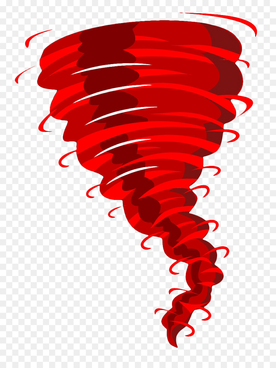 Tornado Clip art - Hand painted red hurricane png download - 804*1200 - Free Transparent  png Download.