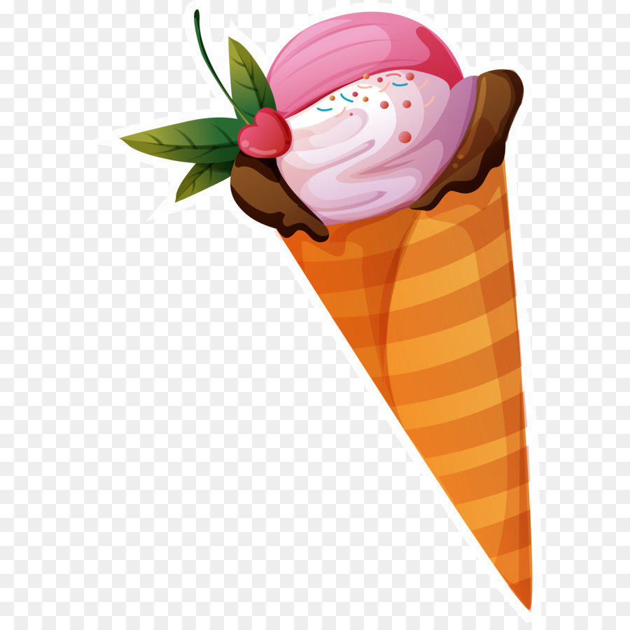 Ice cream cone Sundae Clip art - Ice cream PNG image png download - 2576*3528 - Free Transparent Ice Cream png Download.