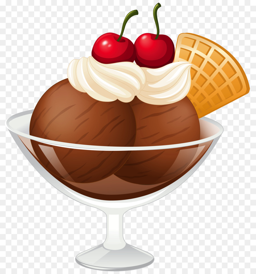 Chocolate ice cream Milkshake Sundae Ice Cream Cones - ice cream png download - 3768*4000 - Free Transparent Ice Cream png Download.