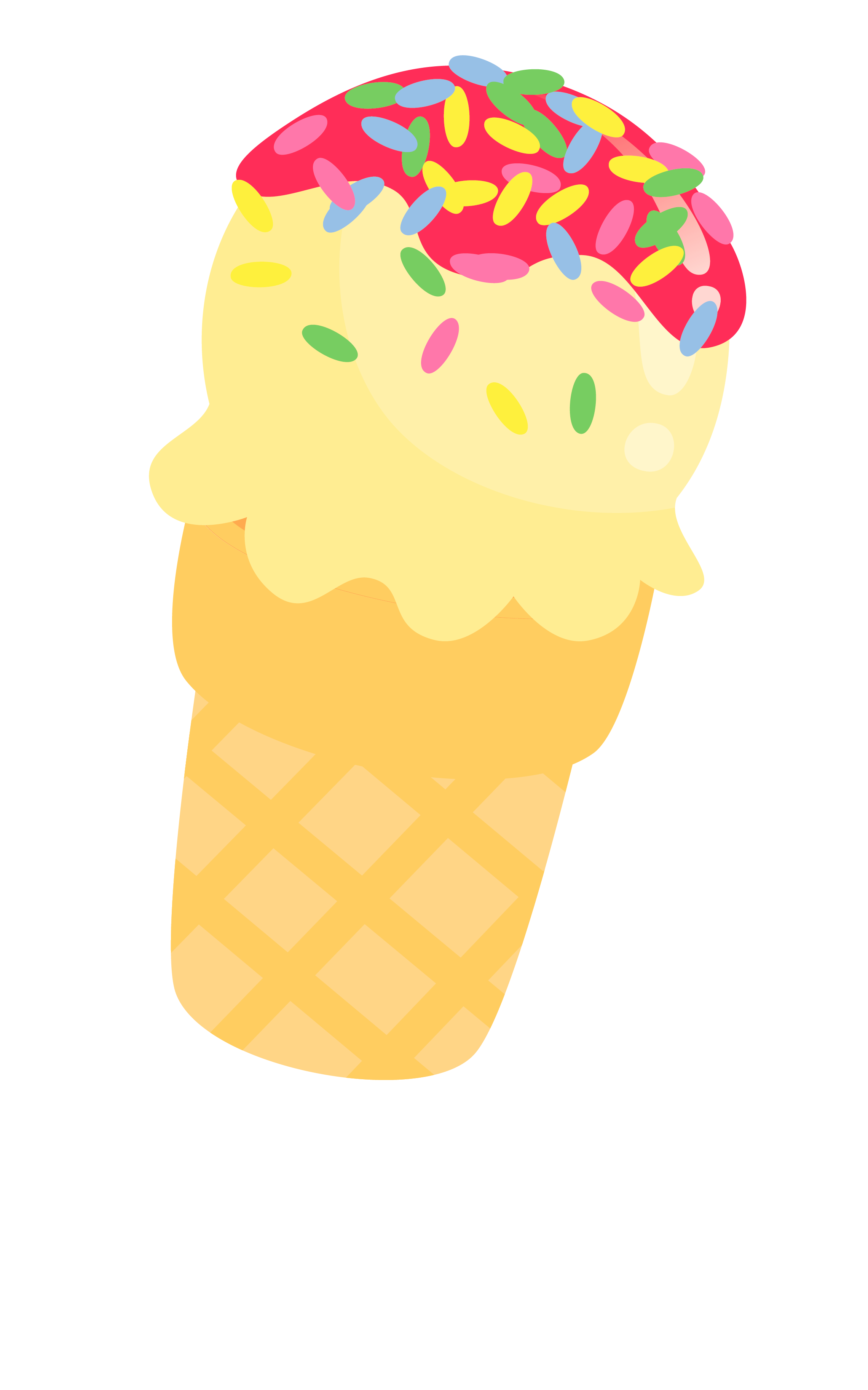 Ice Cream Cones Clip art Apple pie - ice cream png download - 2280*3650