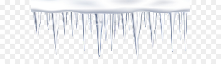 White Clothes hanger Icicle Angle - Icicles Transparent PNG Clip Art Image png download - 8000*3097 - Free Transparent Table png Download.