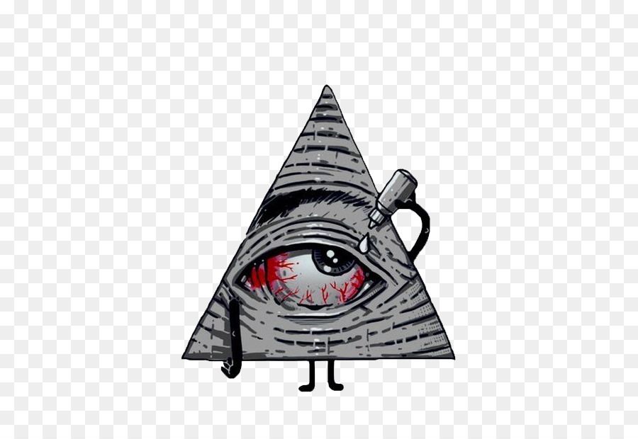 Illuminati Eye of Providence Sticker Drawing Dopehouse - Psychedelic Therapy png download - 586*604 - Free Transparent Illuminati png Download.