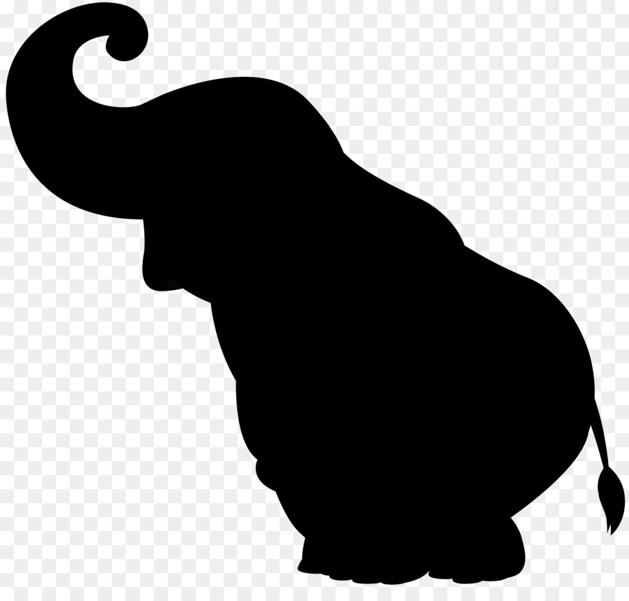 Cat African elephant Indian elephant Clip art Silhouette -  png download - 8000*7472 - Free Transparent Cat png Download.