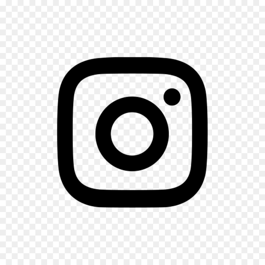 Transparent Instagram Logo Black And White Png