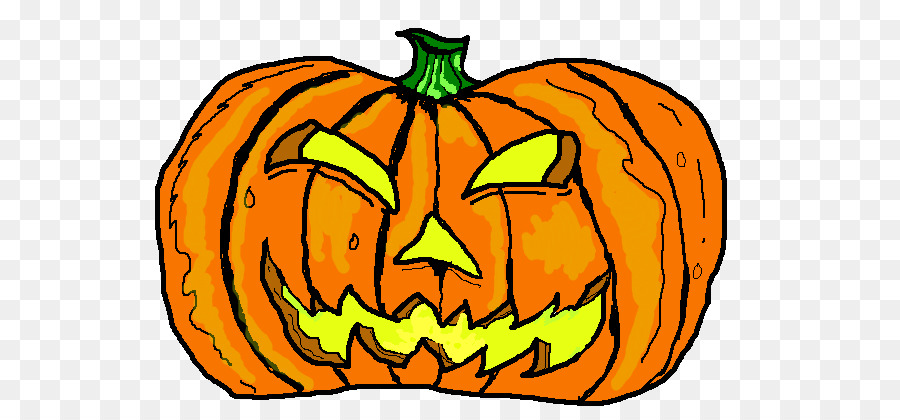 Jack-o-lantern Halloween Pumpkin Clip art - Halloween Party Clipart png download - 600*419 - Free Transparent Jackolantern png Download.