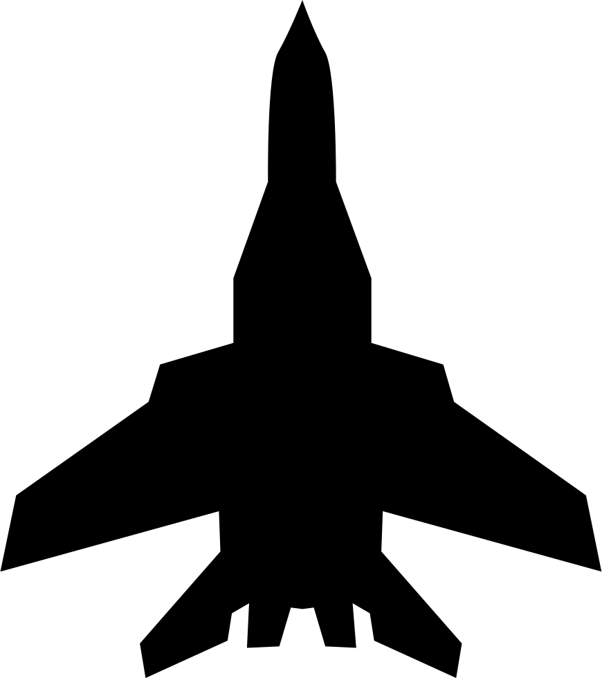Airplane Military aircraft Scalable Vector Graphics Fighter aircraft