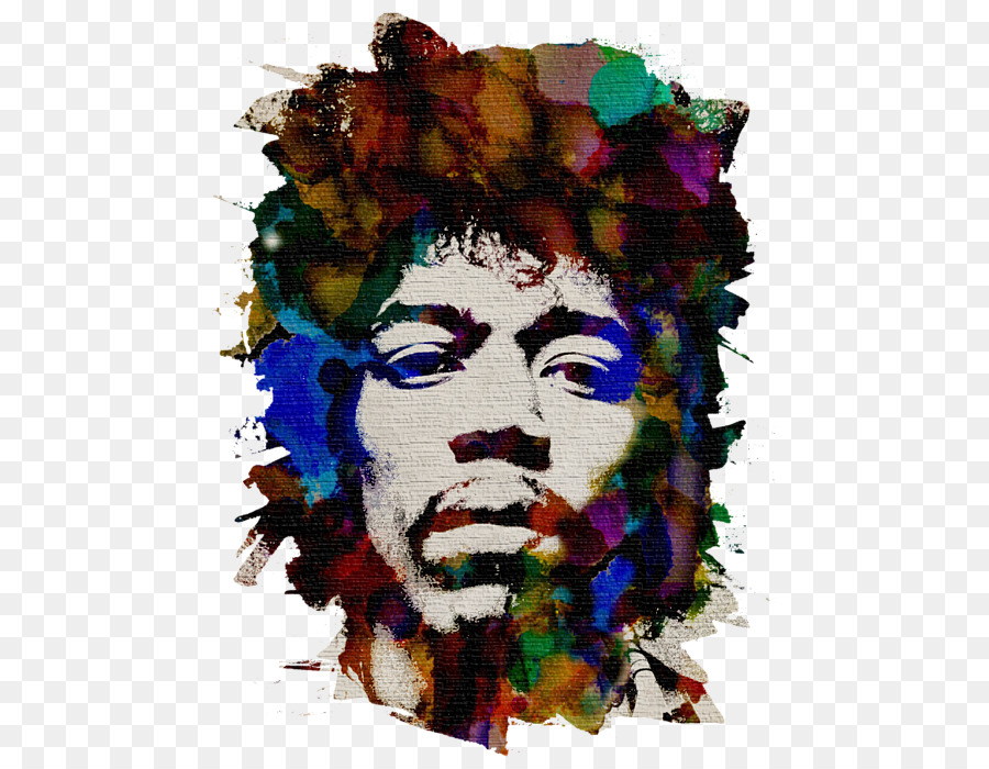 Jimi Hendrix T-shirt Art Painting - Hendrix png download - 513*700 - Free Transparent Jimi Hendrix png Download.