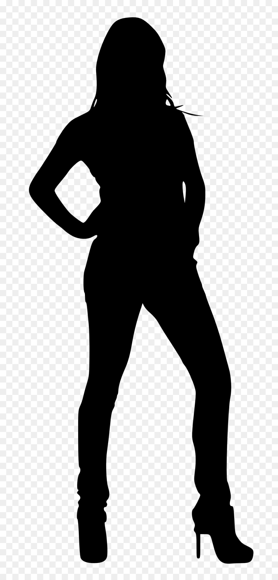 Silhouette Woman Clip art - Silhouette png download - 768*1871 - Free Transparent Silhouette png Download.