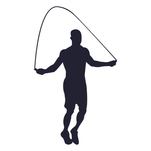 Sport Silhouette Jump Ropes Athlete - rope vector png download - 512*