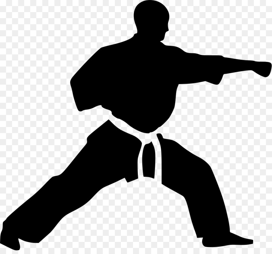 Karate Martial arts Kick Sparring Clip art - wall decal png download - 981*902 - Free Transparent Karate png Download.