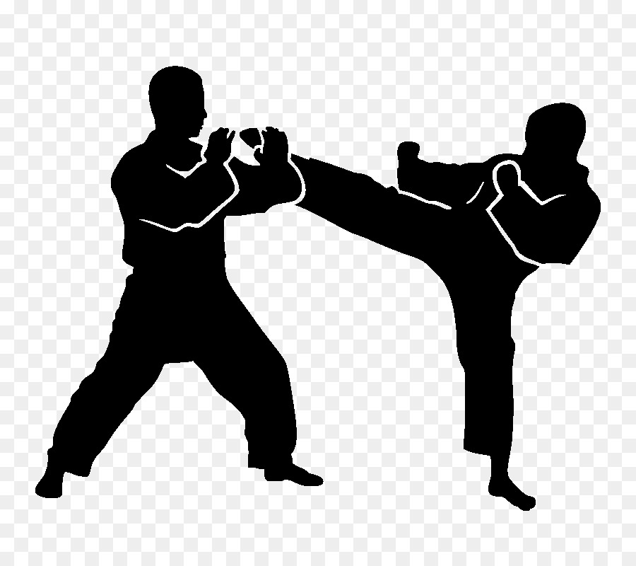 Drawing Martial arts - Silhouette png download - 800*800 - Free Transparent Drawing png Download.