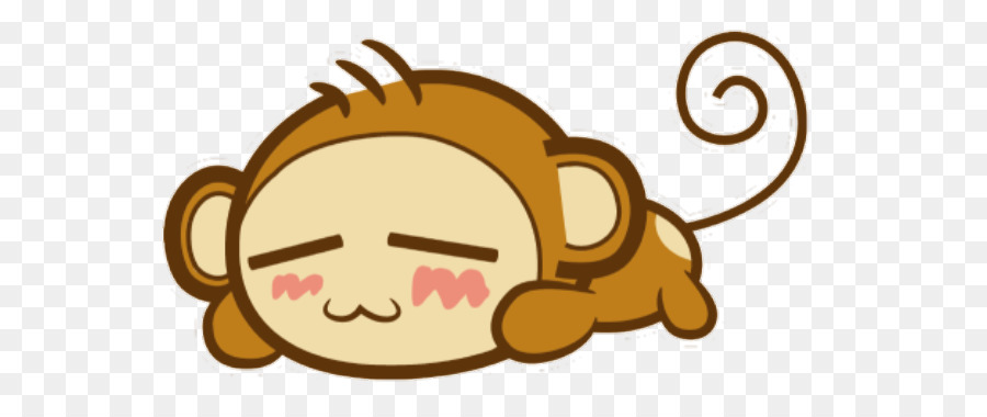 Monkey Giant panda Kawaii Cuteness Ape - monkey png download - 720*363 - Free Transparent Monkey png Download.
