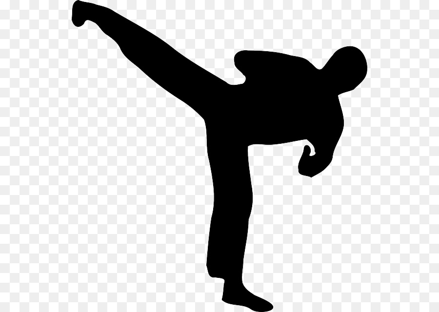 Kickboxing Silhouette Clip art - Silhouette png download - 606*640 - Free Transparent Kickboxing png Download.