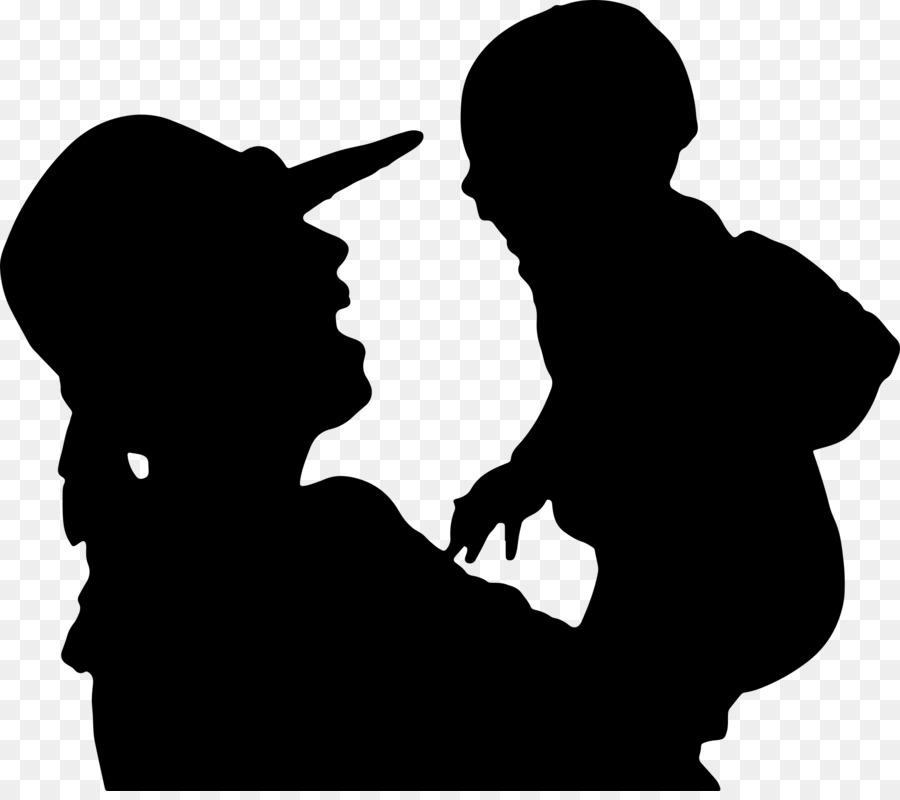 Mother Silhouette Clip art - mother png download - 1920*1687 - Free Transparent Mother png Download.