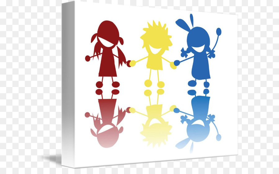 Silhouette Stock photography Drawing - kids holding hands png download - 650*548 - Free Transparent Silhouette png Download.