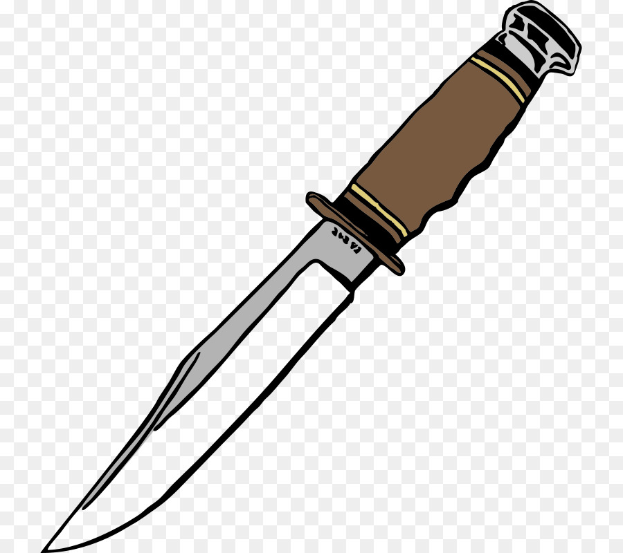 Bowie knife Kitchen Knives Clip art - knife png download - 783*800 - Free Transparent Knife png Download.