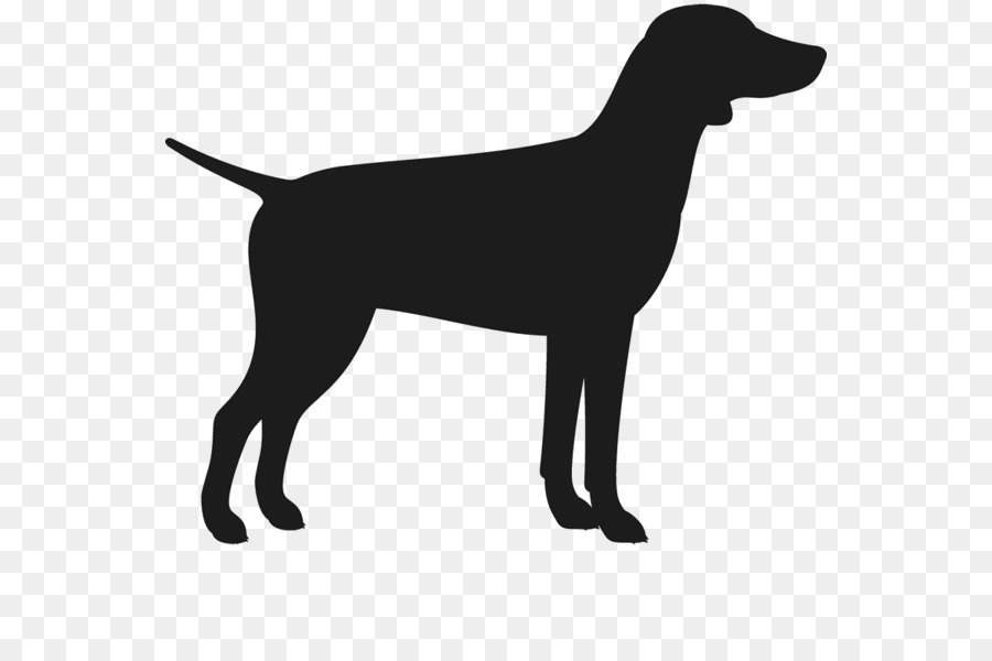 Labrador Retriever Flat-Coated Retriever Dog breed Puppy German Shorthaired Pointer - german shepherd silhouette png download - 600*600 - Free Transparent Labrador Retriever png Download.
