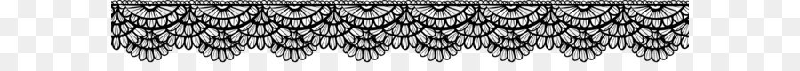 Black and white Grey Pattern - Lace Border PNG Clip Art Picture png download - 8000*919 - Free Transparent Black And White png Download.
