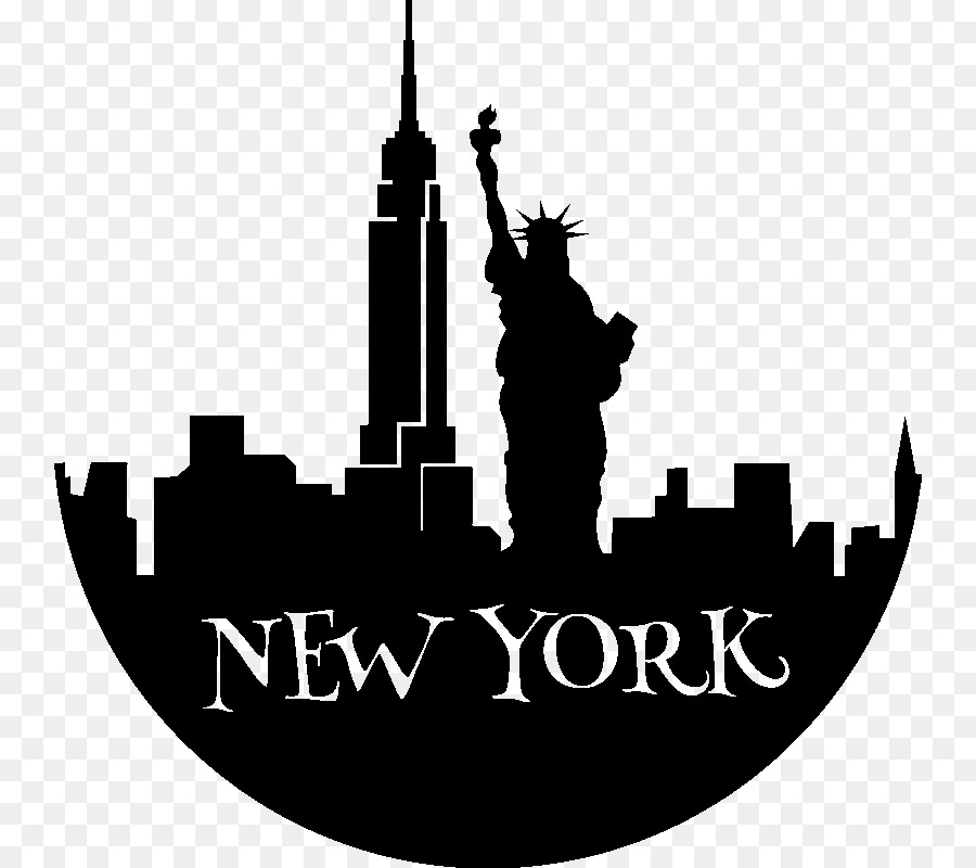 Statue of Liberty Empire State Building Silhouette - New York silhouette png download - 800*800 - Free Transparent Statue Of Liberty png Download.