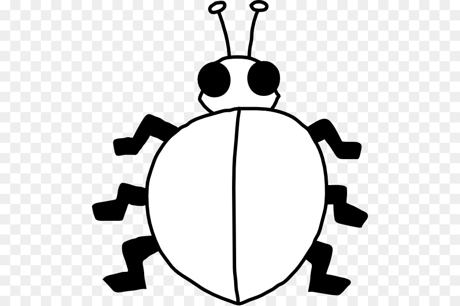 Beetle Black and white Clip art - Ladybug Silhouette Cliparts png download - 540*599 - Free Transparent Beetle png Download.