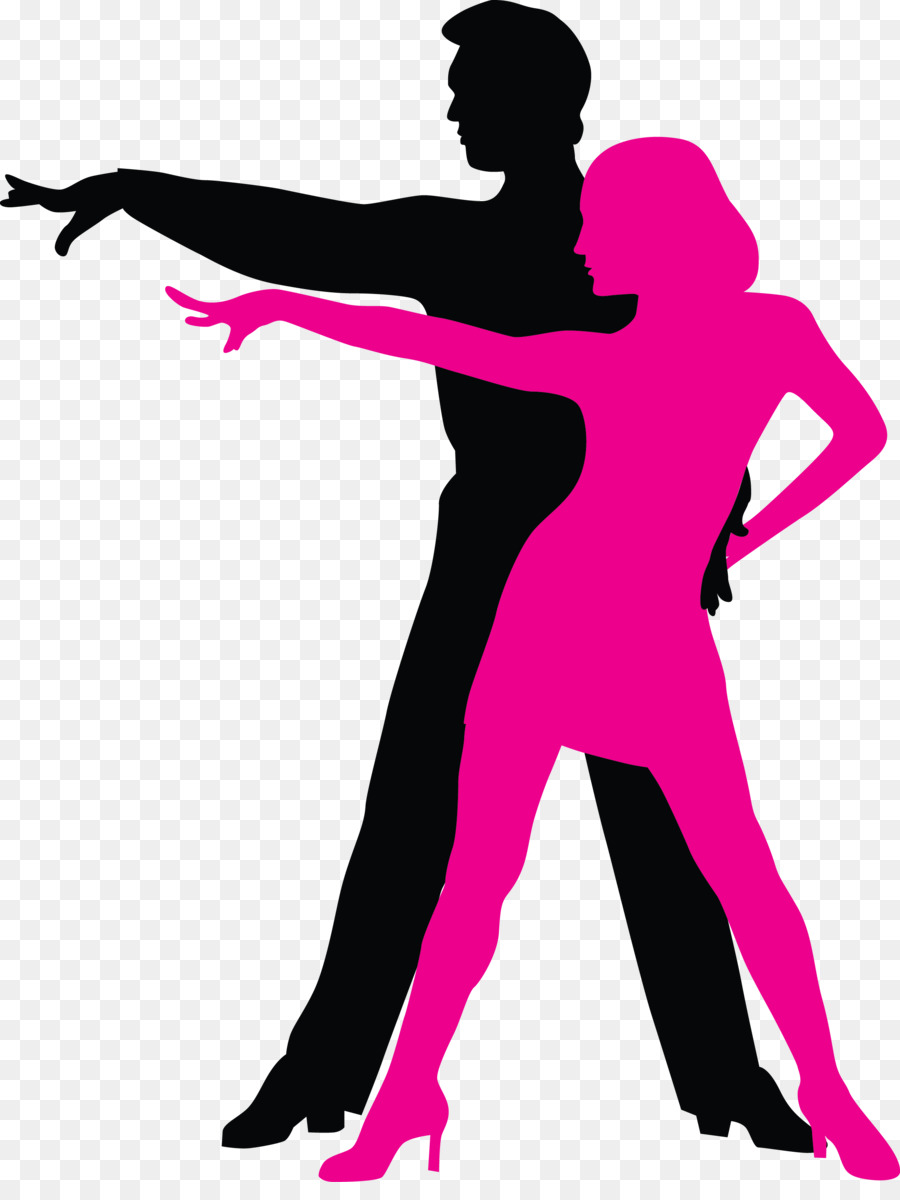 Silhouette Ballroom dance Hustle Latin dance - dance png download - 2201*2891 - Free Transparent Silhouette png Download.