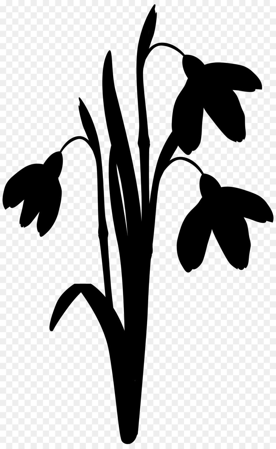 Clip art Leaf Silhouette Line Plant stem -  png download - 4965*8000 - Free Transparent Leaf png Download.