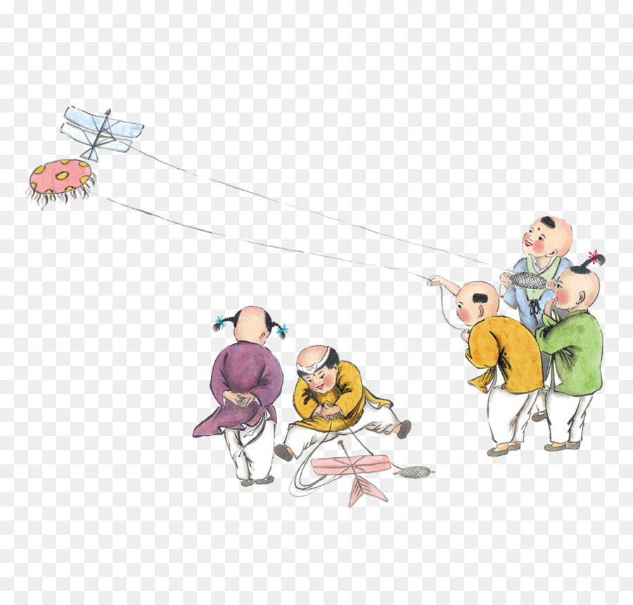 Qingming China Chunfen Kite Sembahyang Kubur - Ching Ming Festival of the ancient people to fly kite material free to pull png download - 2336*2204 - Free Transparent Qingming png Download.