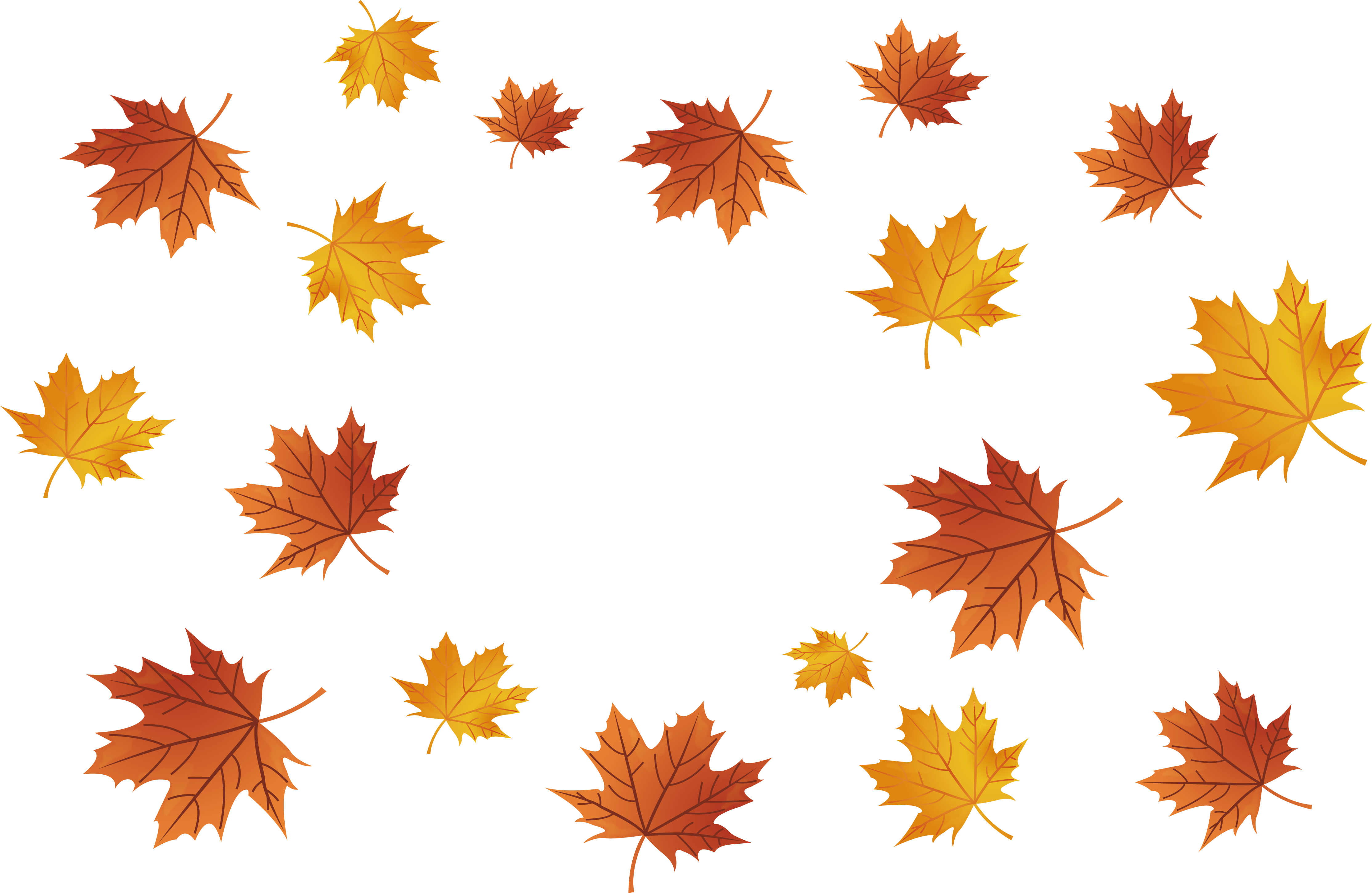 Transparent Fall Leaves Clipart Falling Leaves Outline Png Free Sexiz Pix