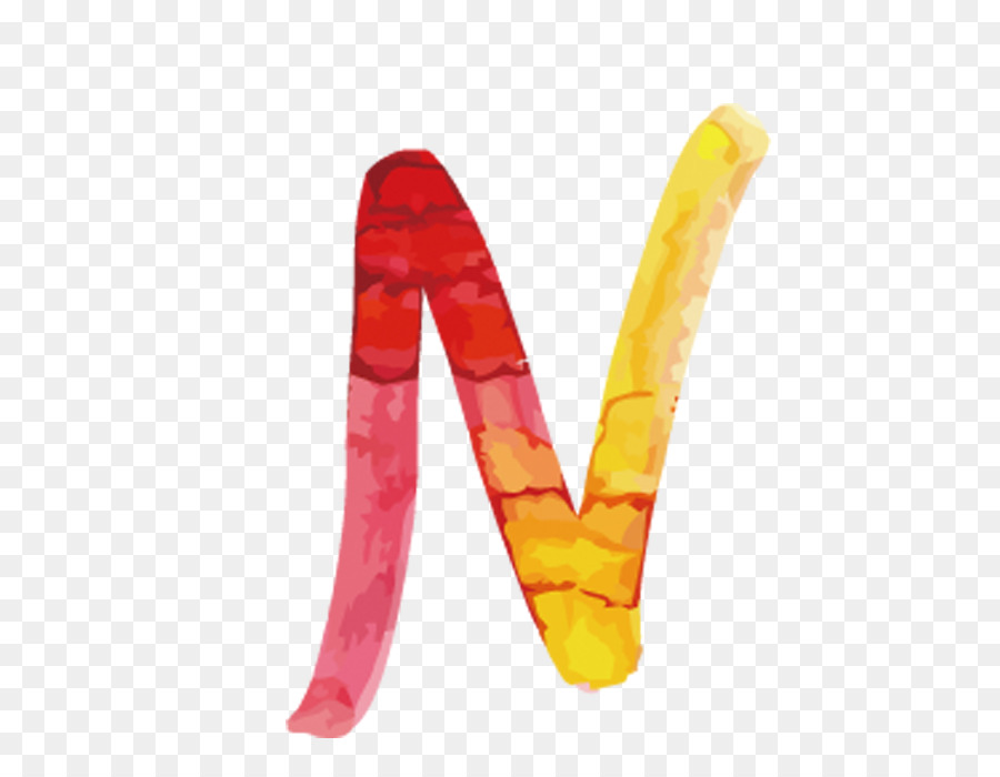 Letter N - Watercolor letters N png download - 700*700 - Free Transparent Watercolor Painting png Download.