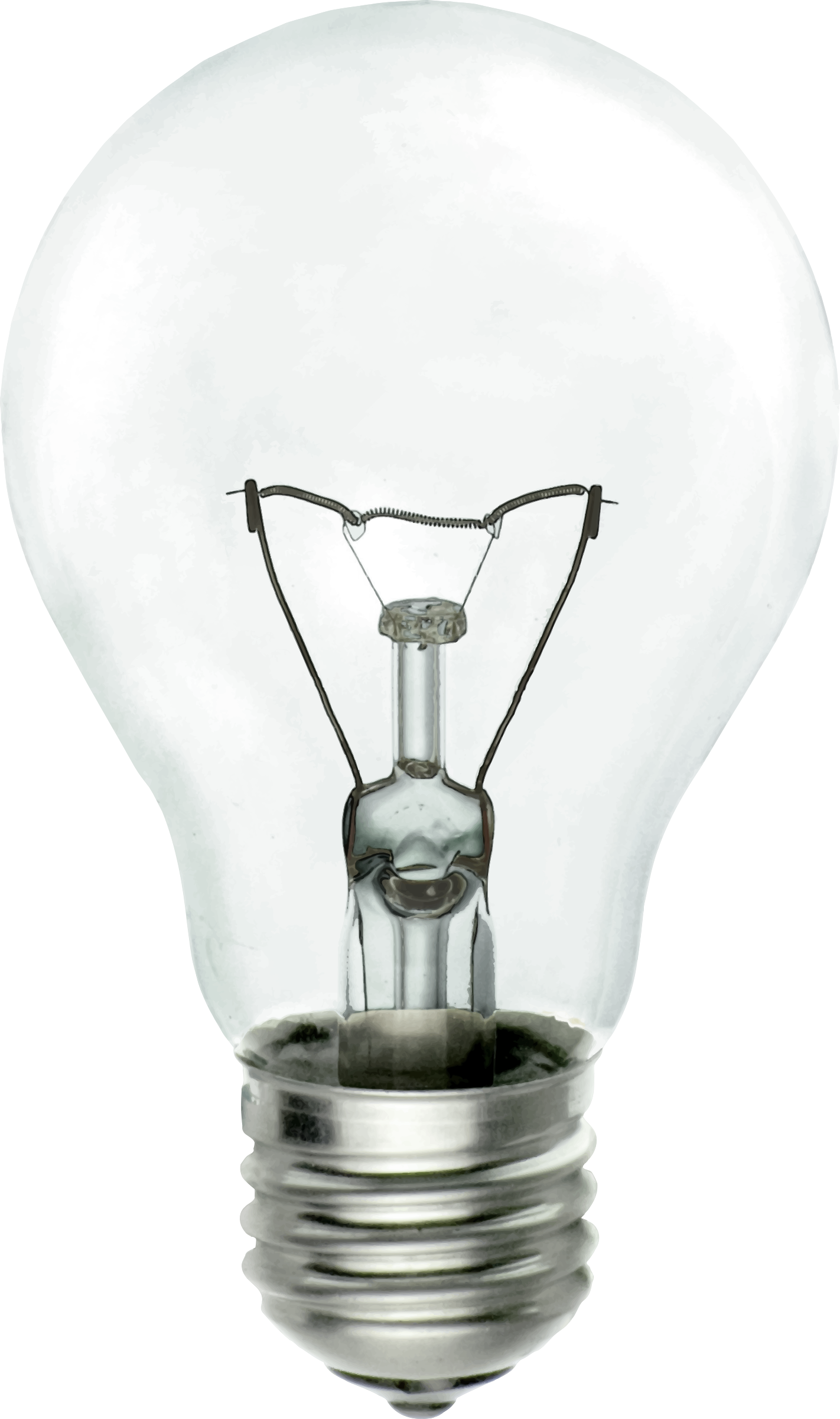 Incandescent light bulb Electric light Lamp Glass - lightbulb png