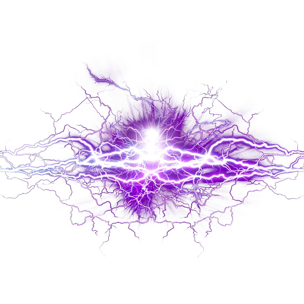 Graphic design Lightning Wallpaper - Purple lightning png download