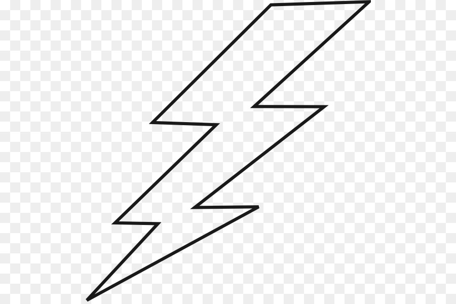 Black Lightning Black Bolt Black and white Clip art - Lightning Bolt Outline png download - 564*596 - Free Transparent Black Lightning png Download.